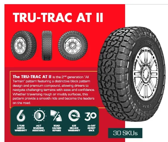 Armstrong Tru-trac A/T II +S 275/65R18