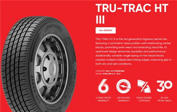 Armstrong Tru-trac H/T III 265/75R16