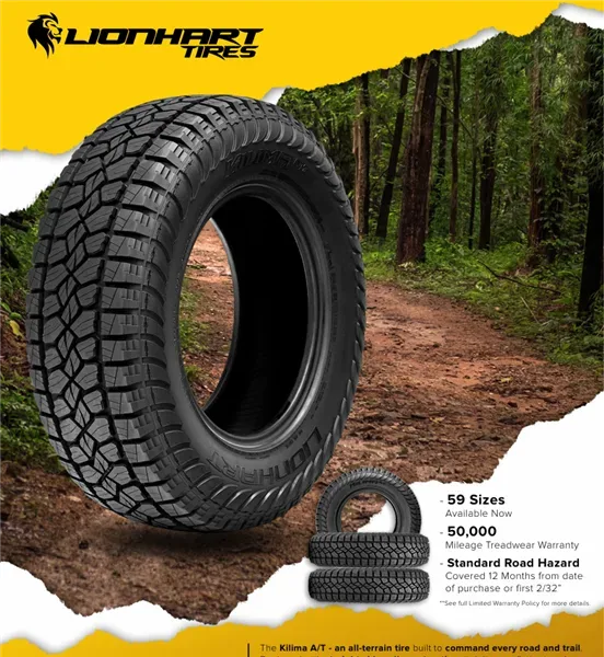 Lionhart Kilima A/T 8PLY124Q Blk 37X12.50R17