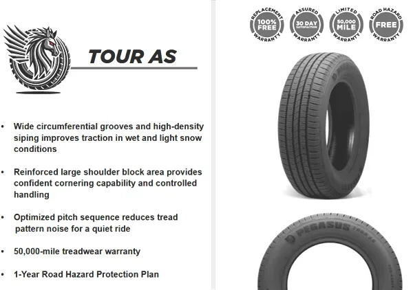 Pegasus Tour A/S 225/65R16