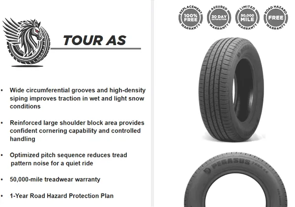 Pegasus Tour A/S 225/65R16